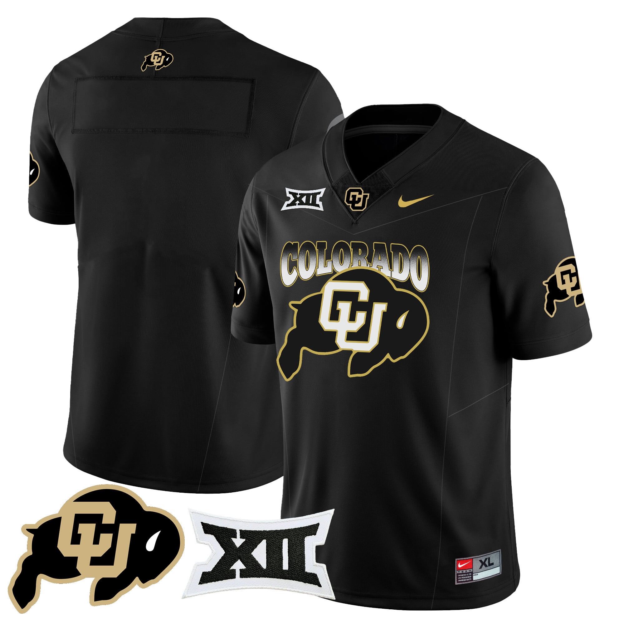 Men's Colorado Buffaloes 2024 Vapor Limited Jersey N2 - All Stitched