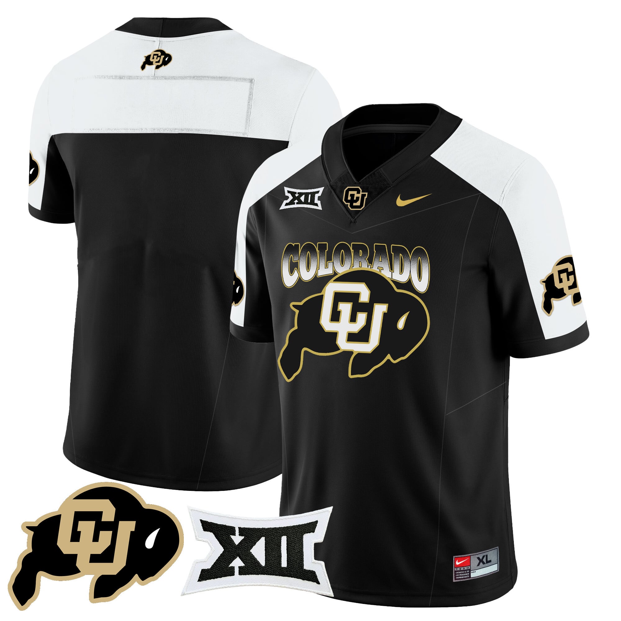 Men's Colorado Buffaloes 2024 Vapor Limited Jersey N2 - All Stitched