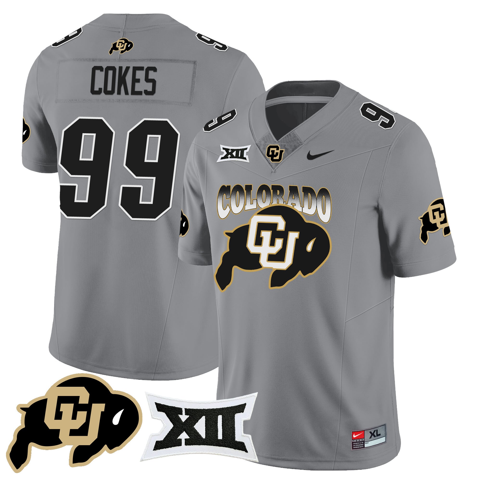 Men's Colorado Buffaloes 2024 Vapor Limited Jersey N2 - All Stitched