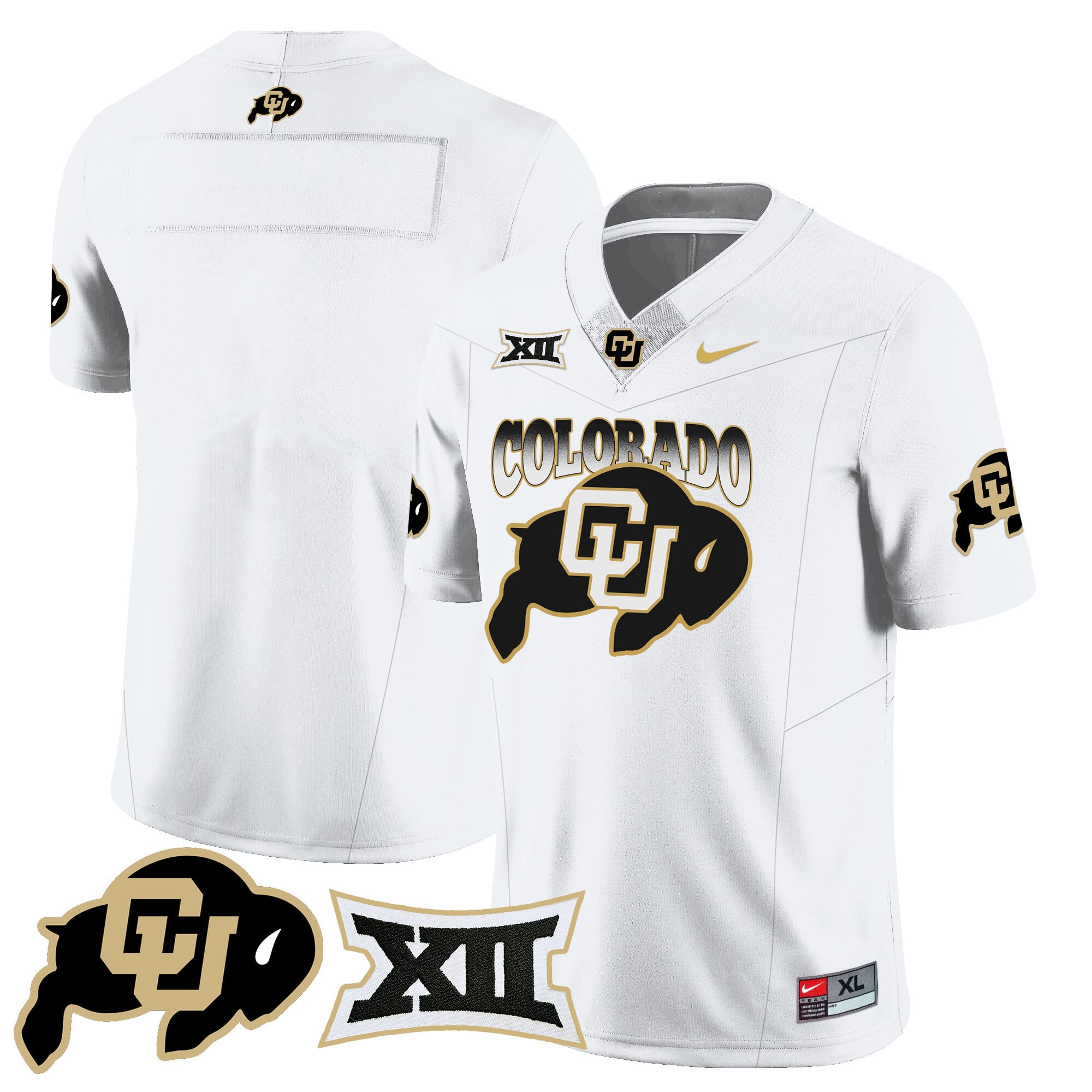 Men's Colorado Buffaloes 2024 Vapor Limited Jersey N2 - All Stitched