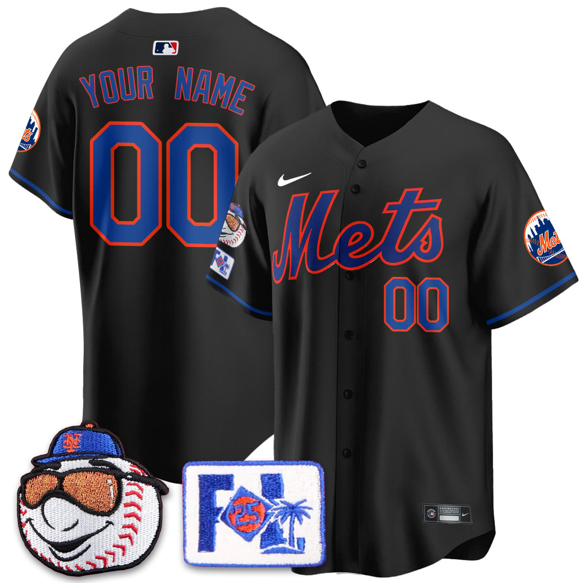Custom Gender/Name New York Mets 2025 Spring Training Jersey - All Stitched