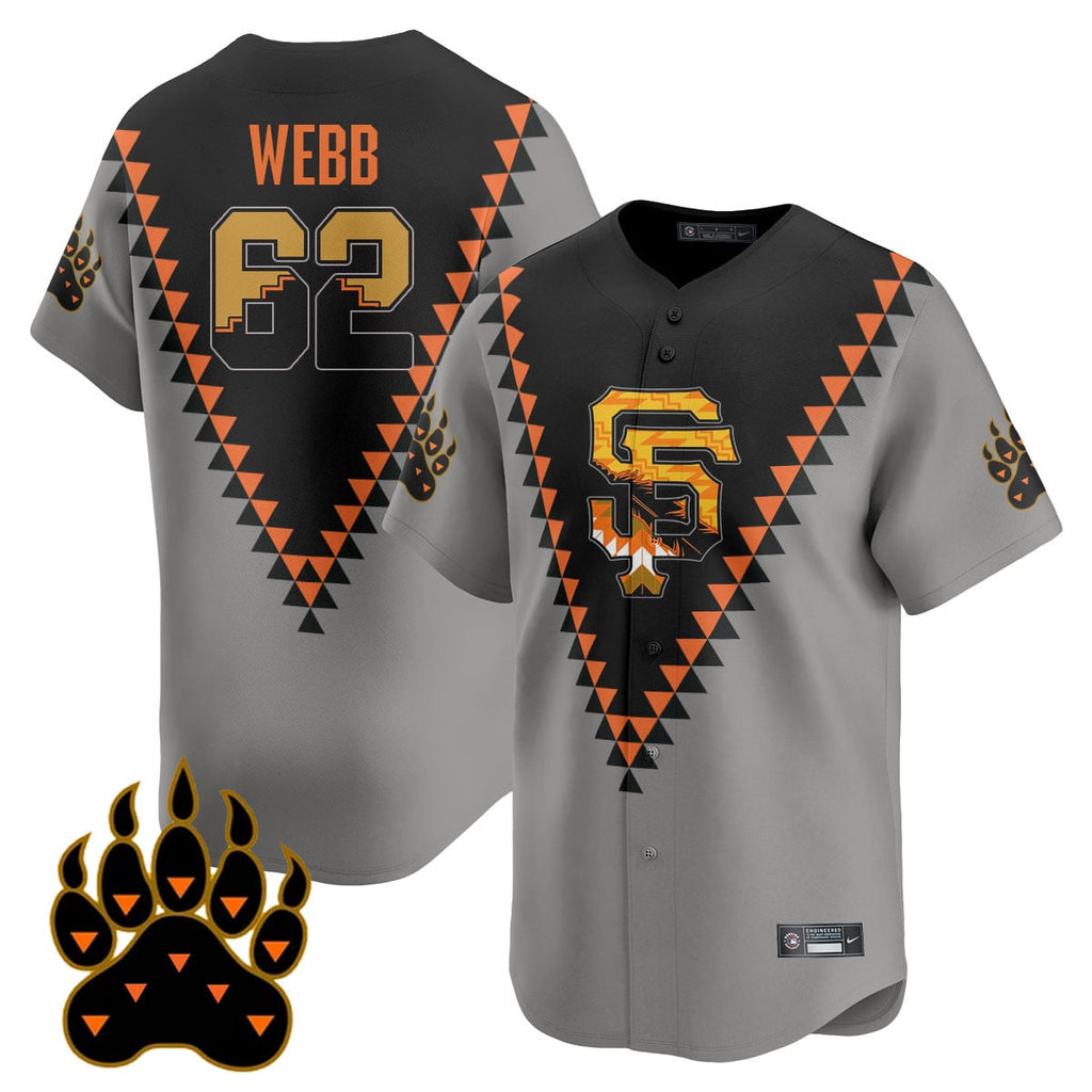San Francisco Giants Native American Heritage Jersey - All Stitched
