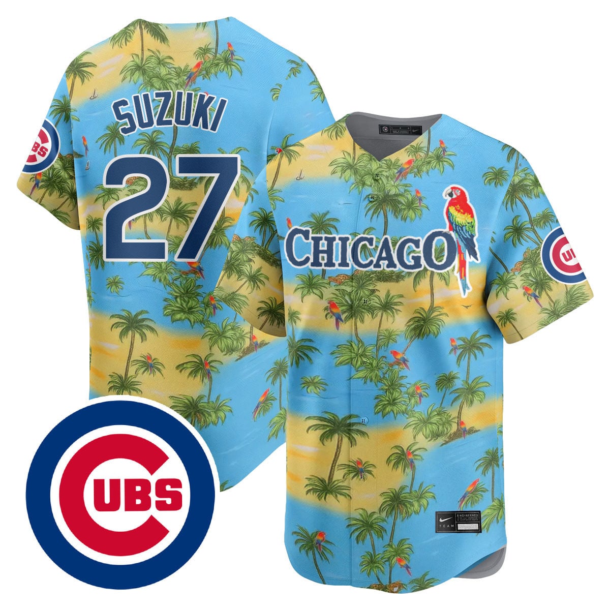 Chicago Cubs Summer 2025 Jersey - Stitched