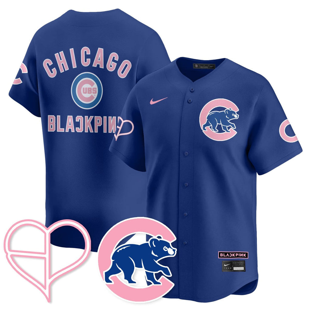Chicago Cubs BL??KPI?K 2025 Limited Custom Jersey - All Stitched