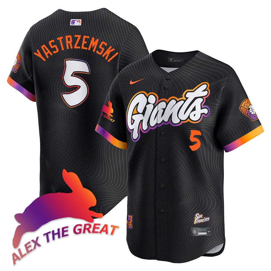 Custom San Francisco Giants "Alex the Great" Rabbit Memories 2025 Jersey - All Stitched