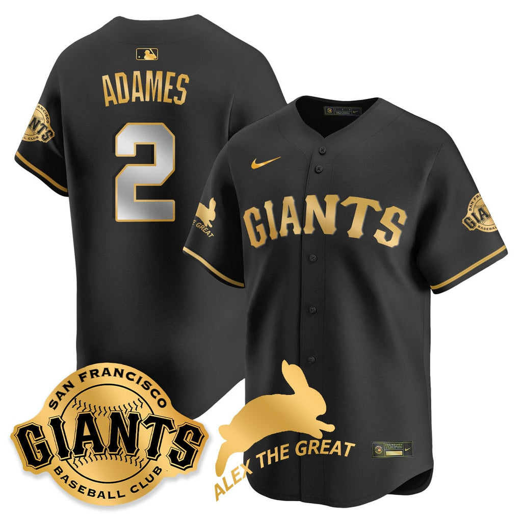 Custom San Francisco Giants "Alex the Great" Rabbit Memories 2025 Jersey - All Stitched