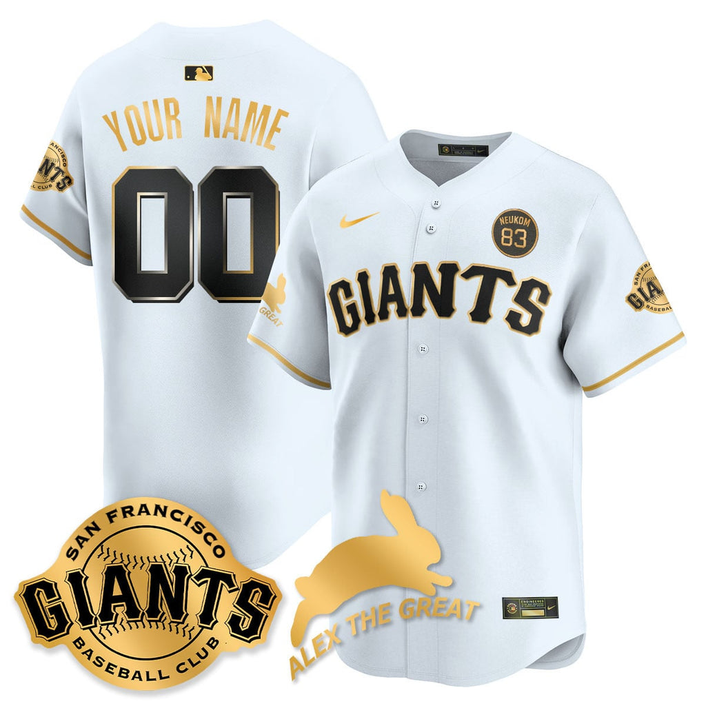 Men's San Francisco Giants "Alex the Great" Rabbit Memories 2025 Jersey - All Stitched