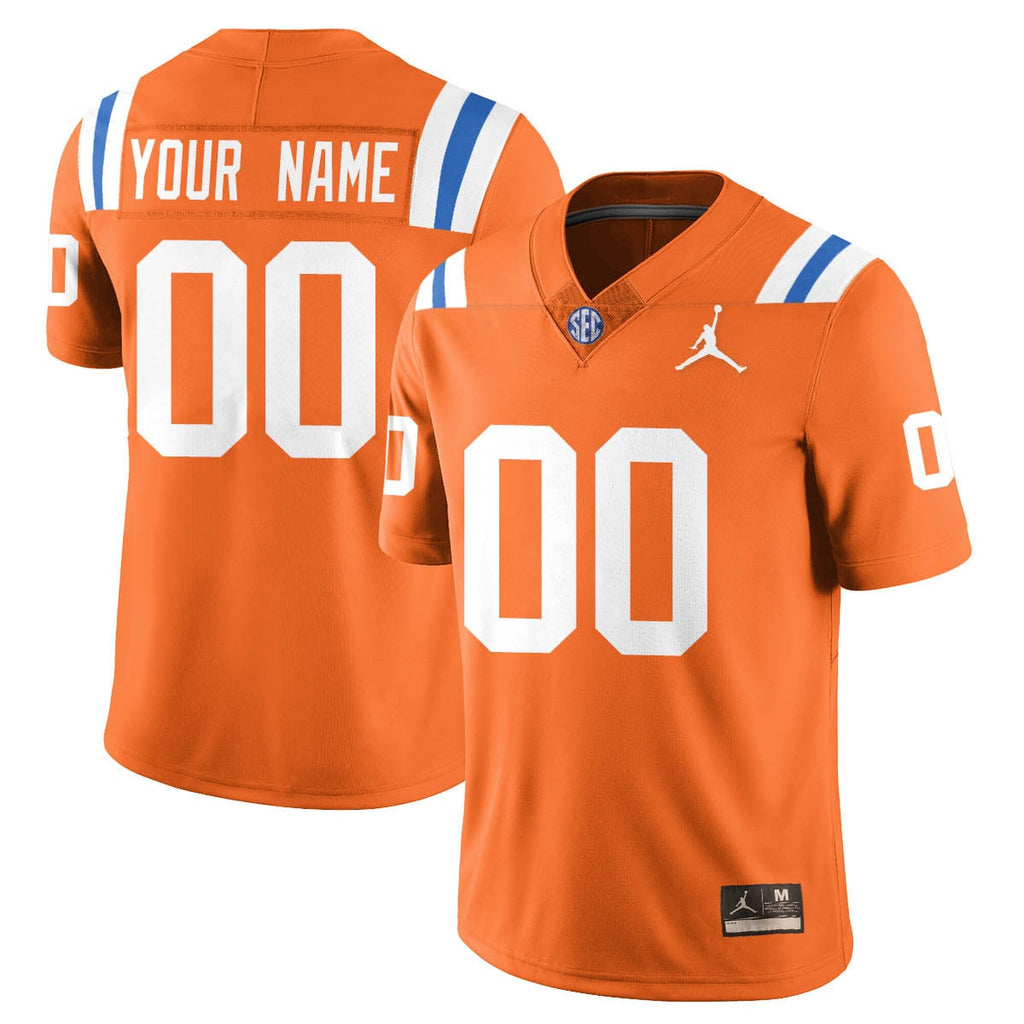 Custom Florida Gators Bring Back 1960s Throwback Jersey - All Stitched