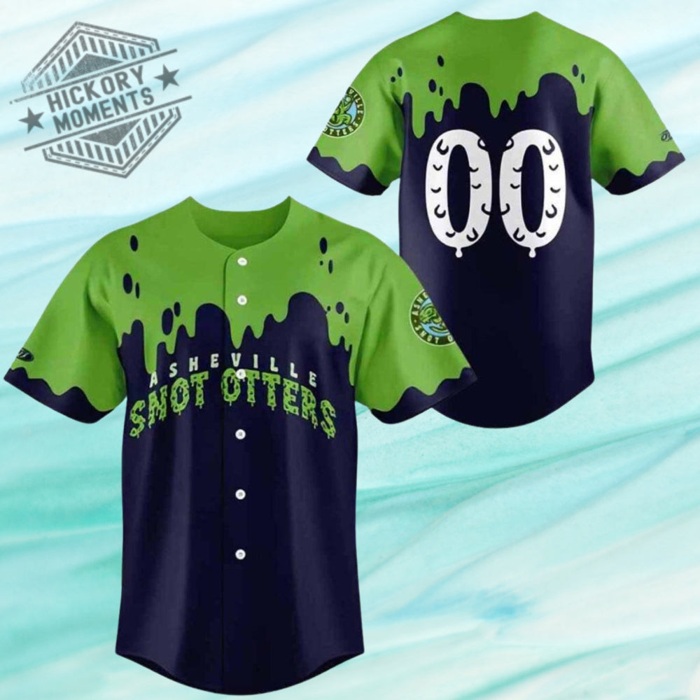 Asheville Tourists Snot Otters Baseball Jersey