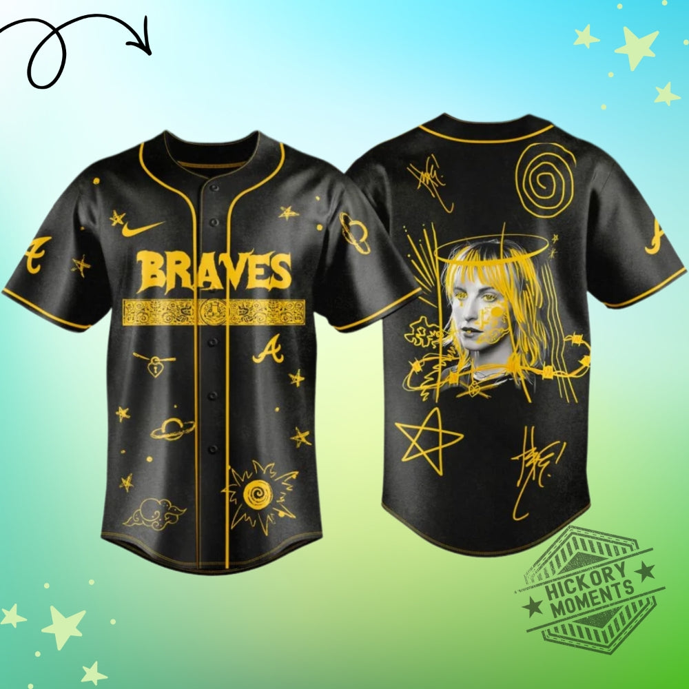 Atlanta Braves X Hayley Williams Bachelorette Party 2026 North America Tour Baseball Jersey
