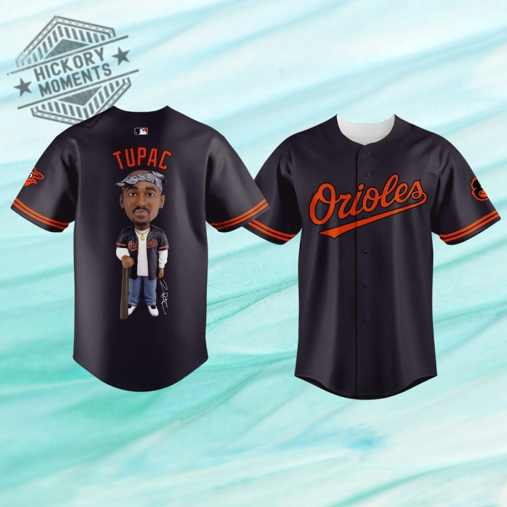 Baltimore Orioles Tupac Shakur Bobblehead Night 2026 Baseball Jersey