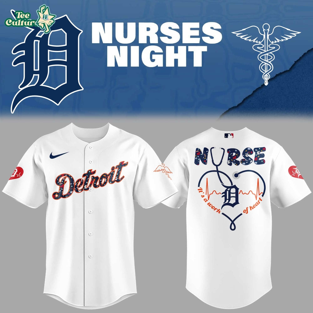 Detroit Tigers 2026 Nurses Appreciation MLB Themed Jersey