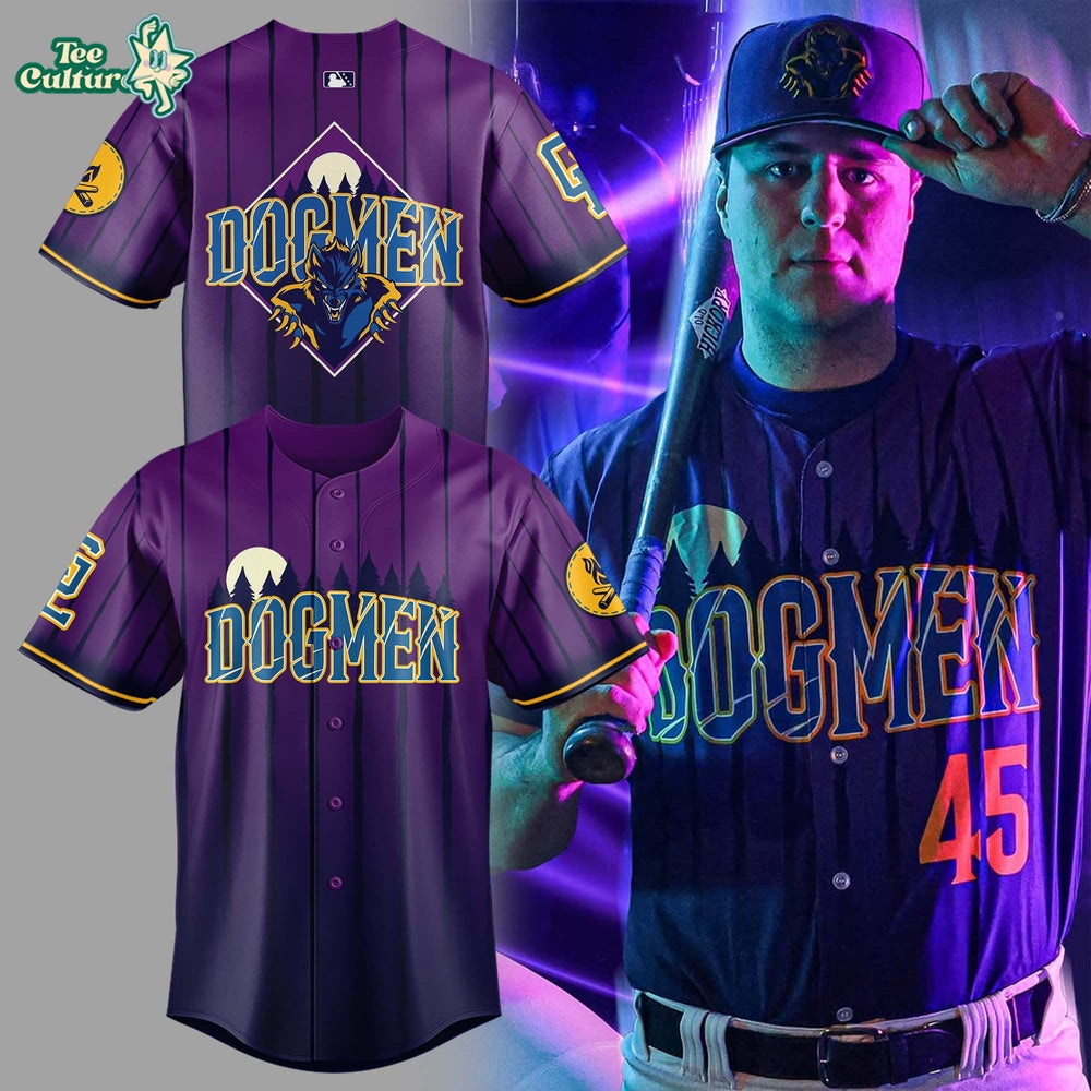 Great Lakes Loons Michigan Dogmen Wilson Baseball Jersey V2
