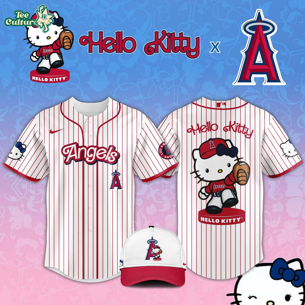 Los Angeles Angels 2026 MLB Hello Kitty Celebration Jersey