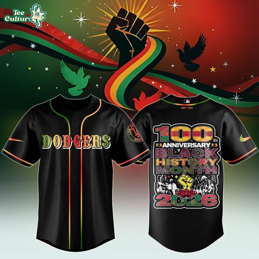 Los Angeles Dodgers x Black History Month 1926–2026 Jersey