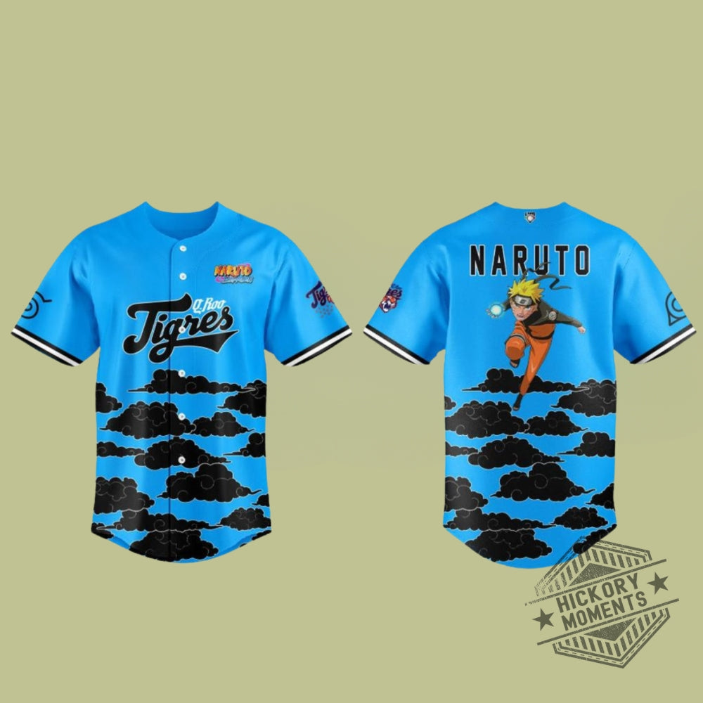 Tigres De Quintana Roo X Naruto Shippuden 2026 Night Baseball Jersey