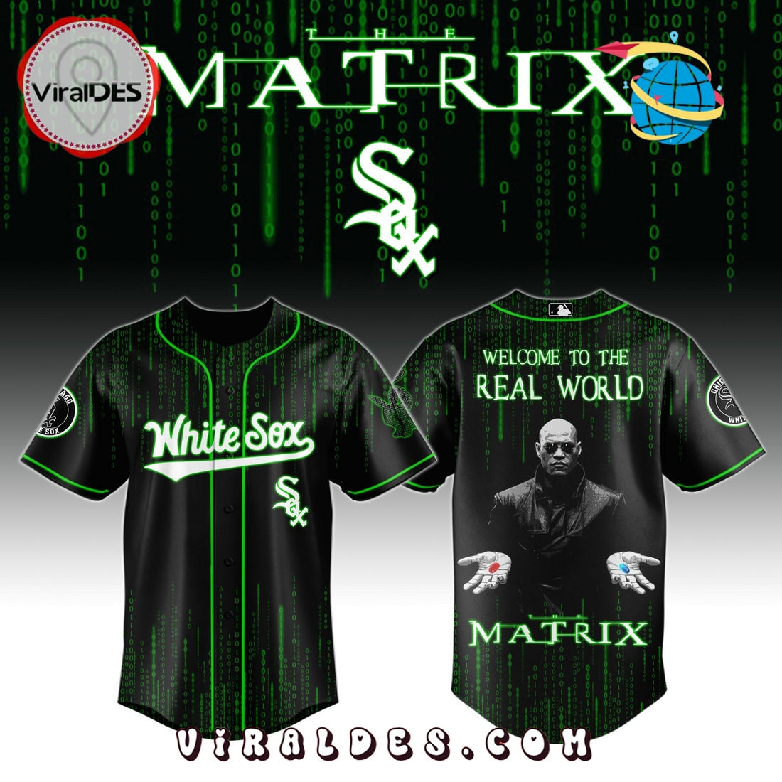 Chicago White Sox MLB The Matrix Baseball Jersey