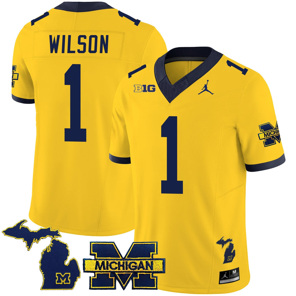 Men's Michigan Wolverines 2024 Special Jersey - All Stitched