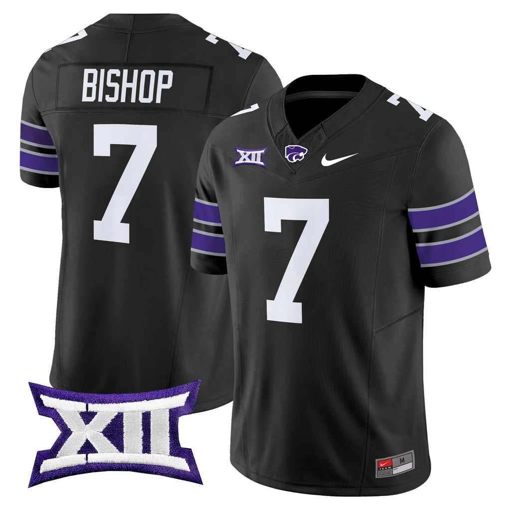Men's Kansas State Wildcats 2025 Vapor Limited Jersey - All Stitched