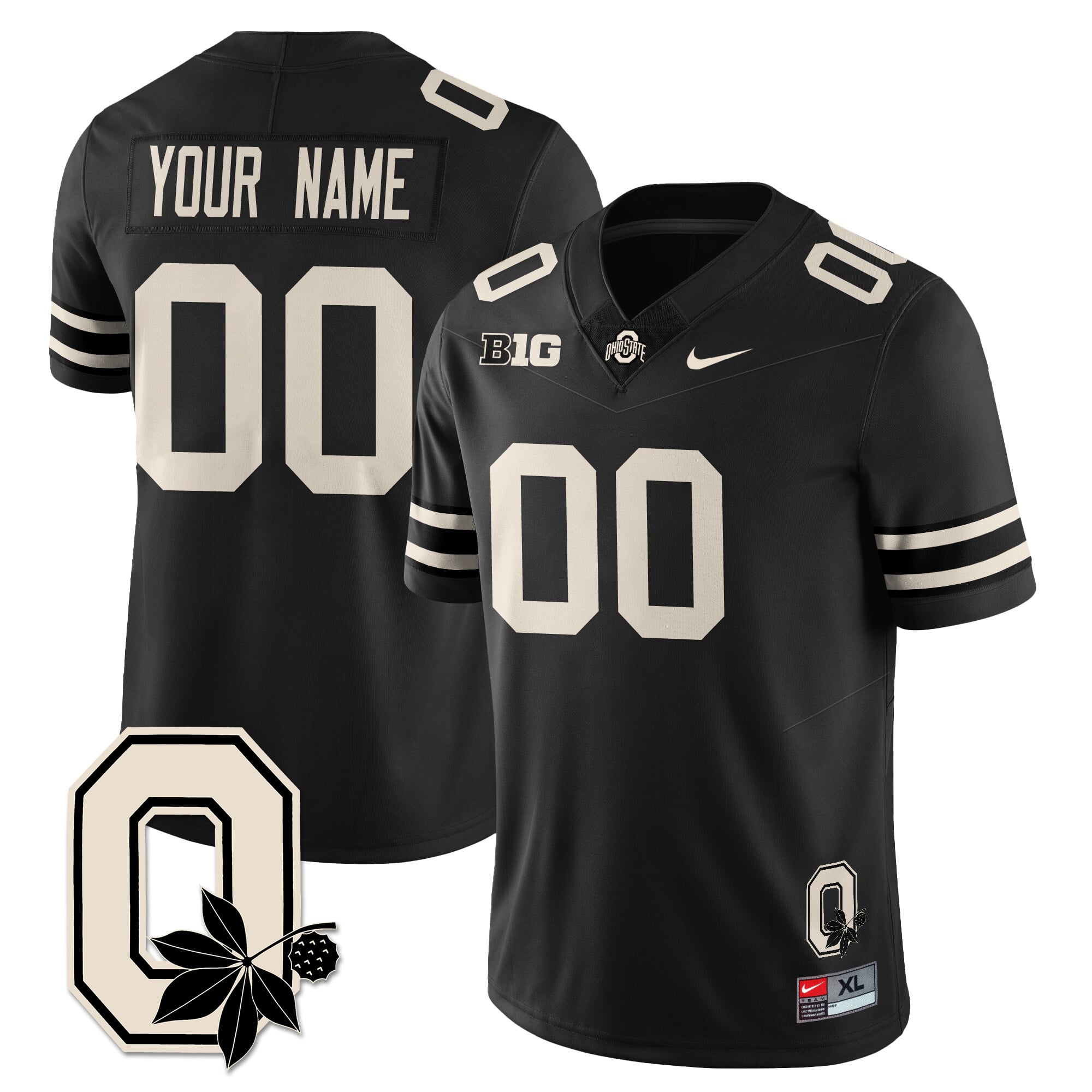 Custom Ohio State Buckeyes 2025 Vapor Limited Jersey - All Stitched
