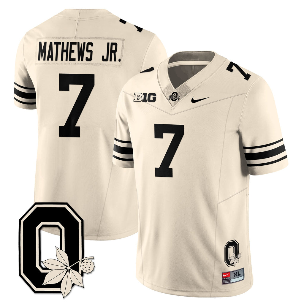 Custom Ohio State Buckeyes 2025 Vapor Limited Jersey - All Stitched