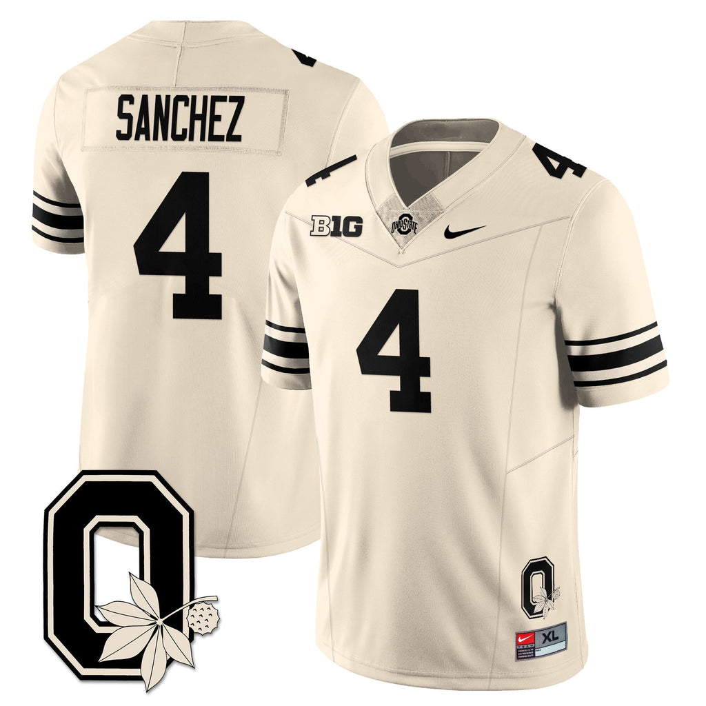 Custom Ohio State Buckeyes 2025 Vapor Limited Jersey - All Stitched