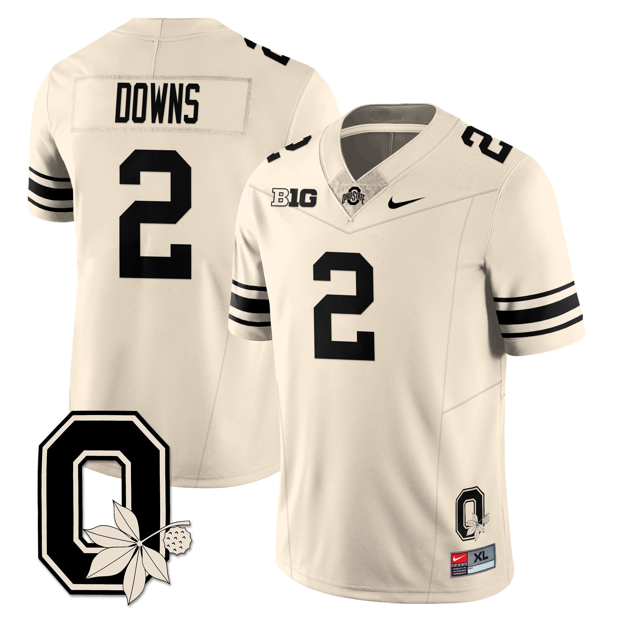 Custom Ohio State Buckeyes 2025 Vapor Limited Jersey - All Stitched