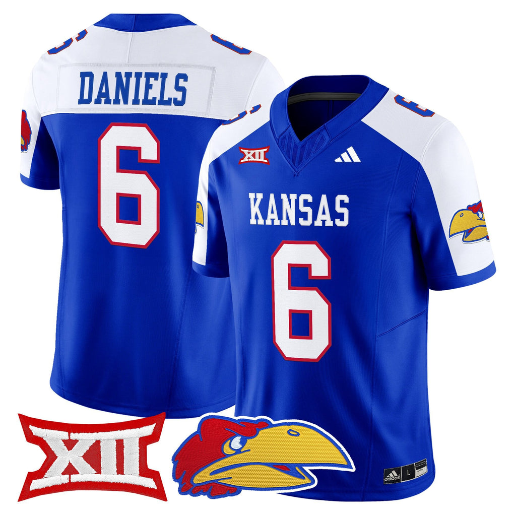 Men's Kansas Jayhawks 2025 Vapor Limited Jersey - All Stitched