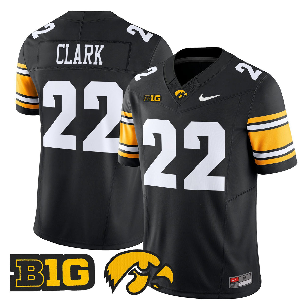 Men's Iowa Hawkeyes 2025 Vapor Limited Jersey - All Stitched