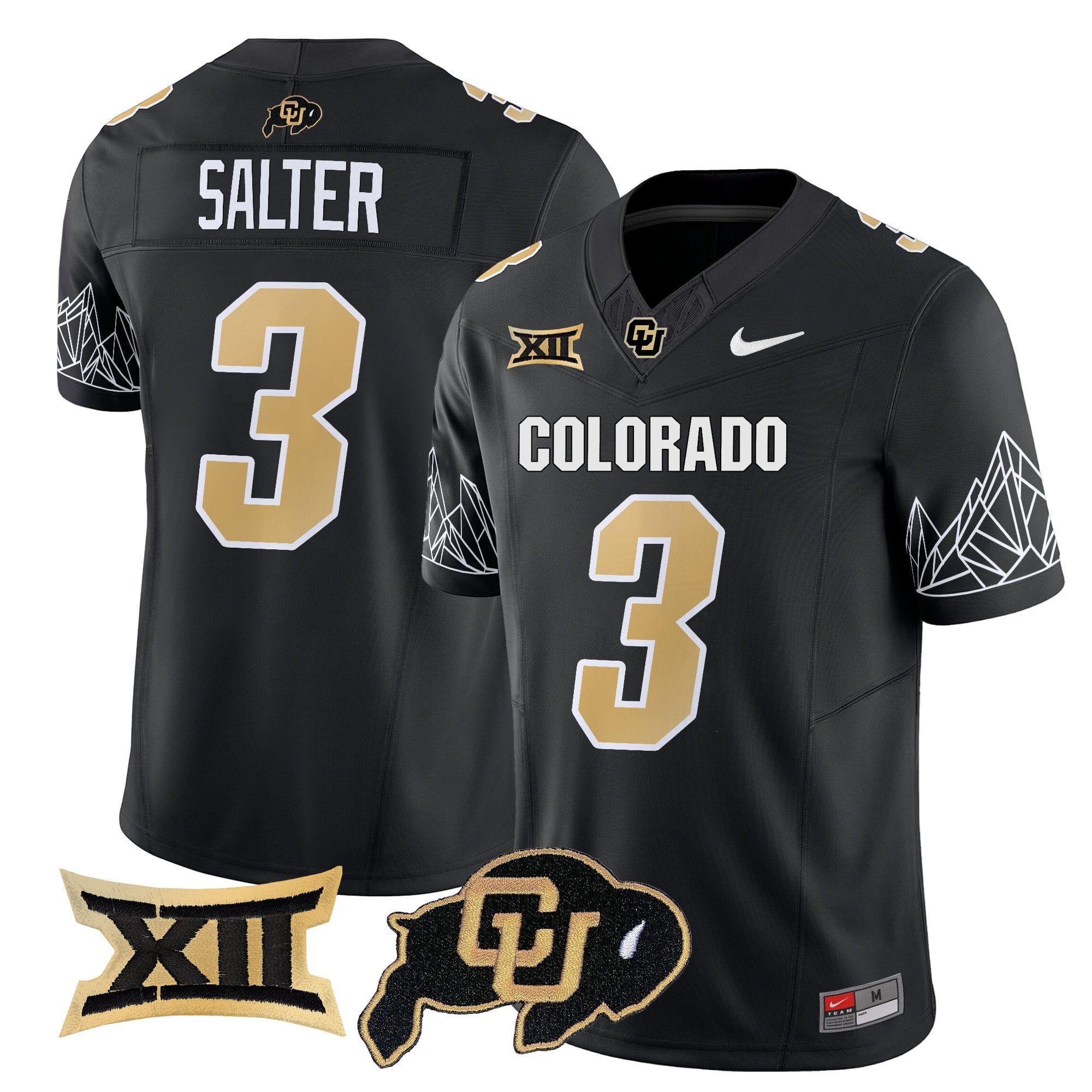 Women's Colorado Buffaloes 2025 Vapor Limited Jersey V2 - All Stitched