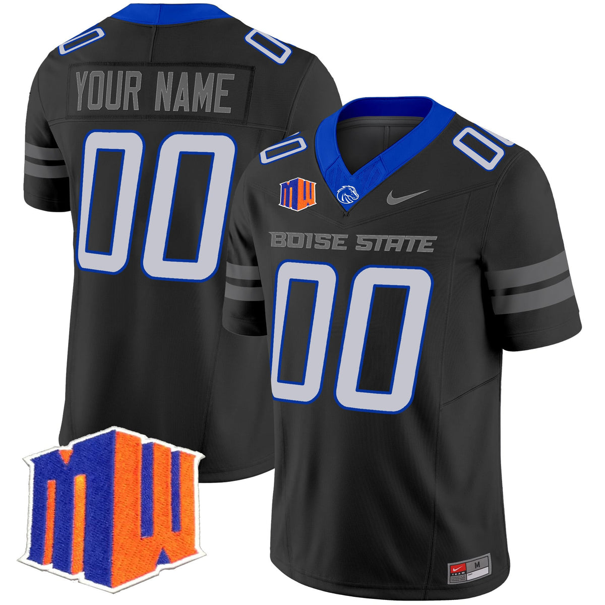 Boise State Broncos 2025 Vapor Limited Custom Jersey - All Stitched