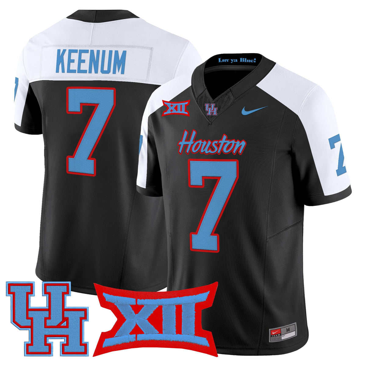 Men's Houston Cougars 2025 Vapor Limited Jersey - All Stitched