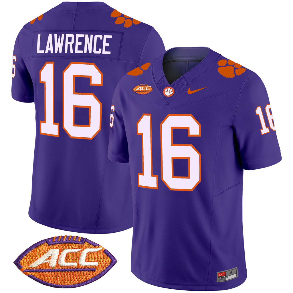 Men's Clemson Tigers 2025 Vapor Limited Jersey - All Stitched