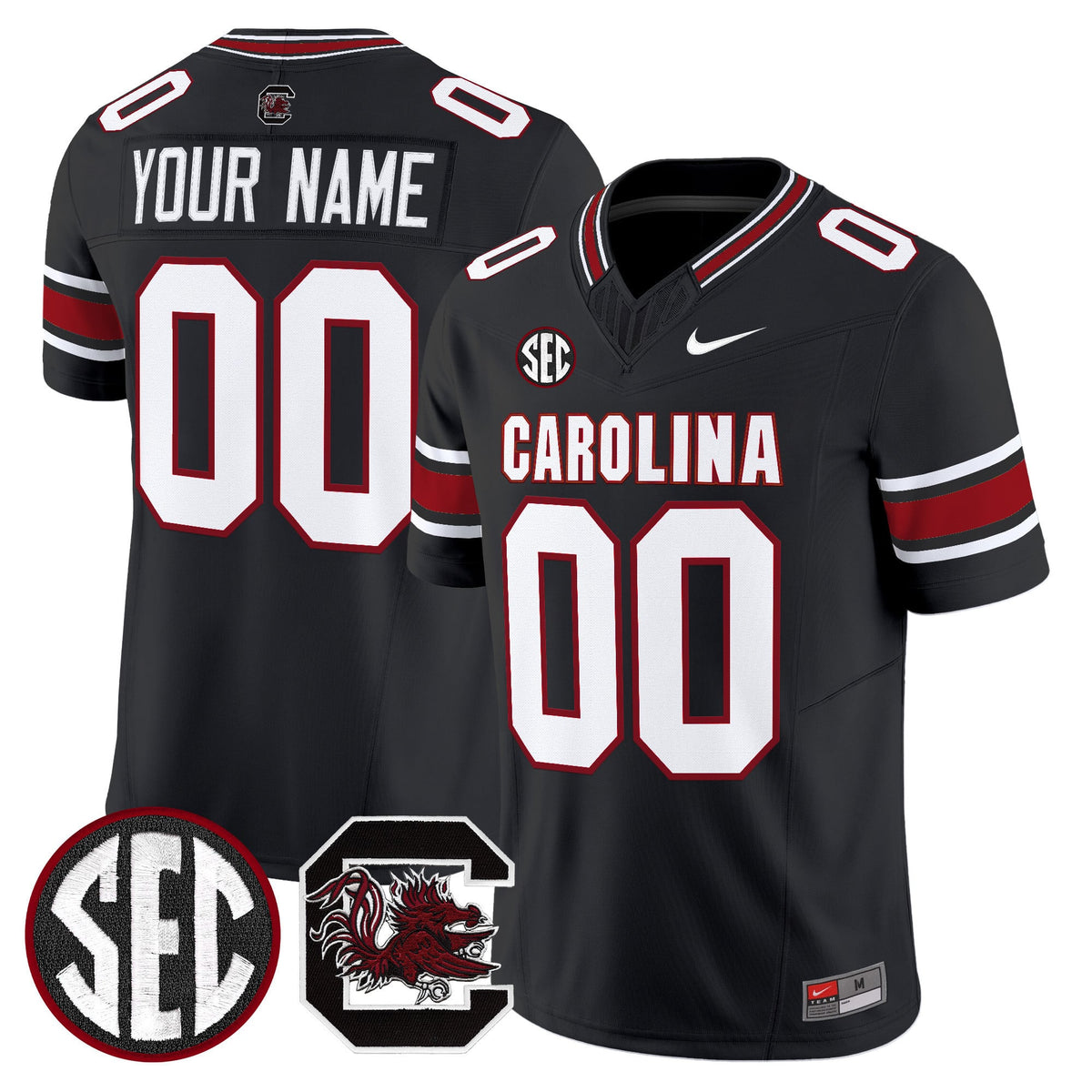 South Carolina Gamecocks 'Rebrand 2026' Vapor Limited Custom Jersey - All Stitched