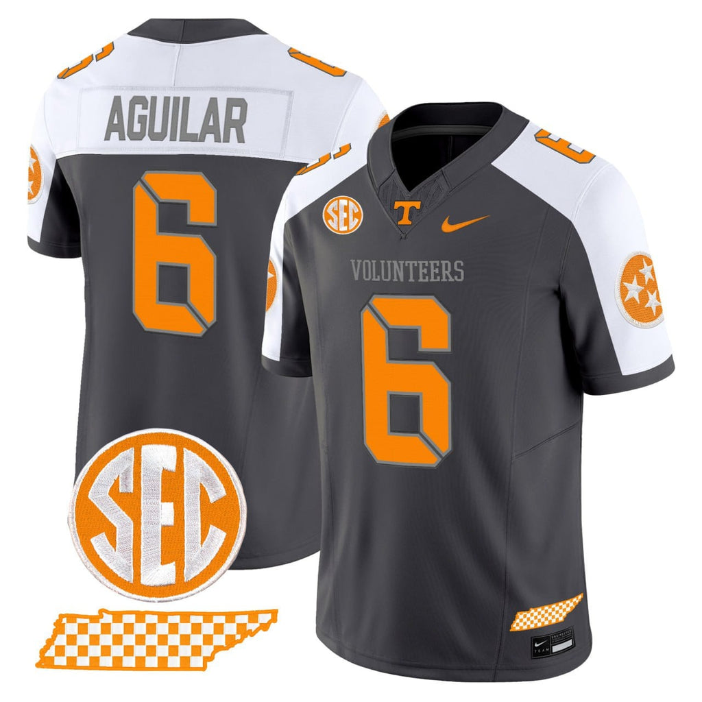 Men's Tennessee Volunteers 2025 'Smokey Grey Series' Vapor Limited Jersey V2 - All Stitched