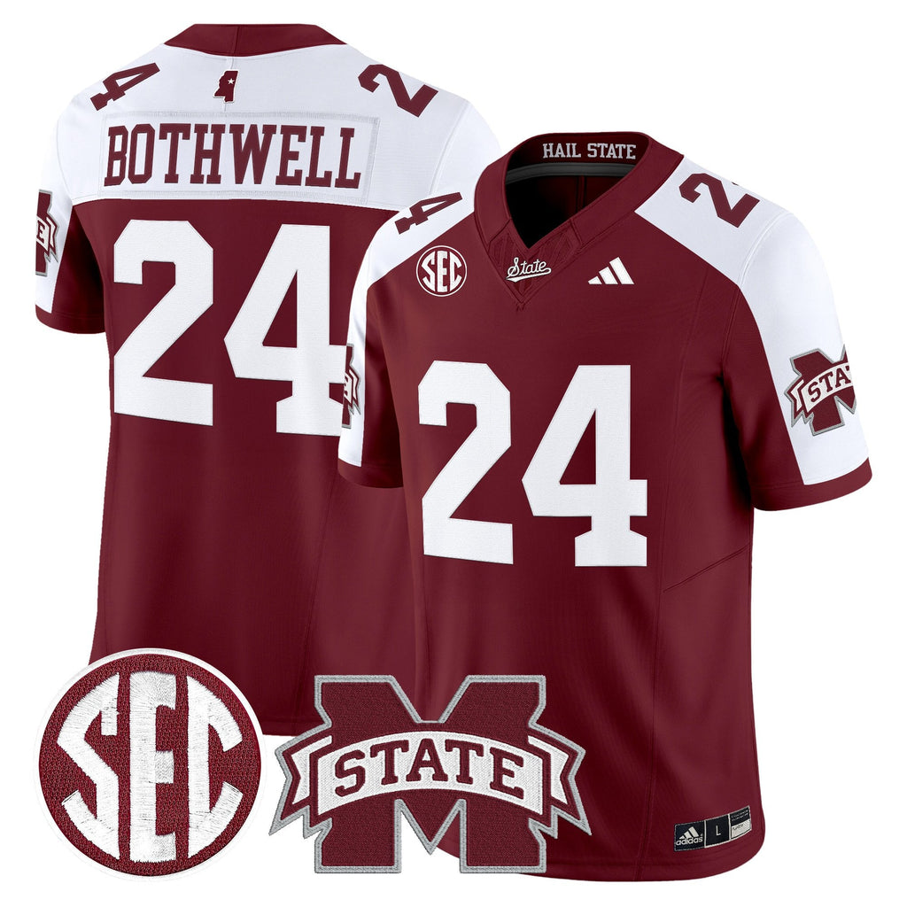 Men's Mississippi State Bulldogs 'Dark Mode' Vapor Limited Jersey - All Stitched