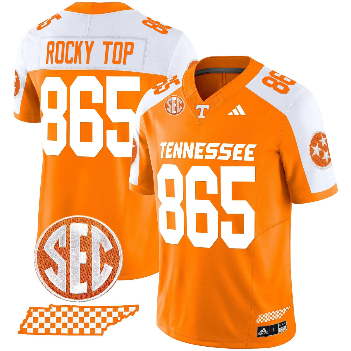 Men's Tennessee Volunteers 'Rebrand 2026' Checkerboard Vapor Limited Jersey - All Stitched