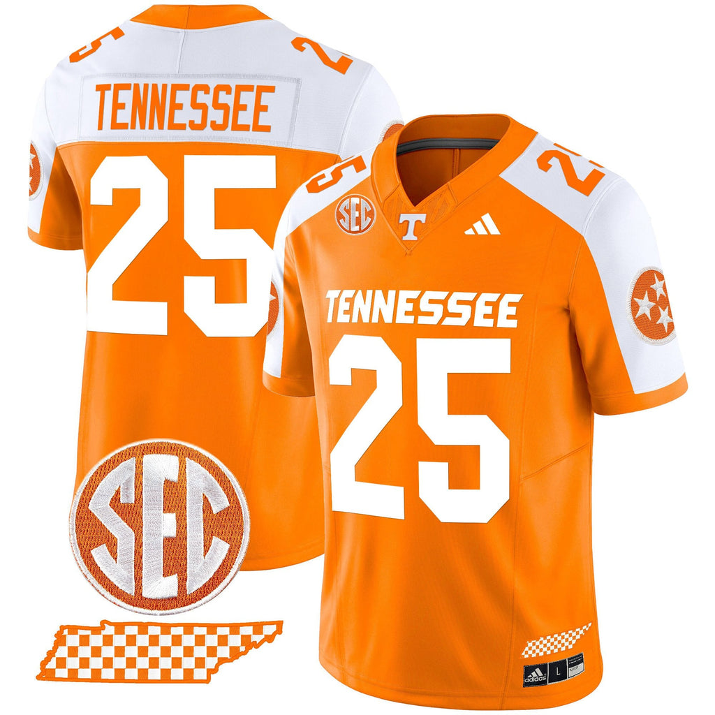Men's Tennessee Volunteers 'Rebrand 2026' Checkerboard Vapor Limited Jersey - All Stitched