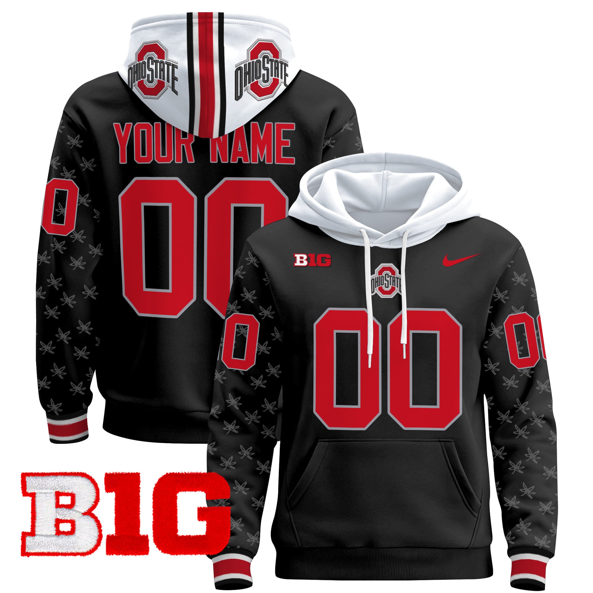 Ohio State Buckeyes 2024 Custom Pullover Hoodie