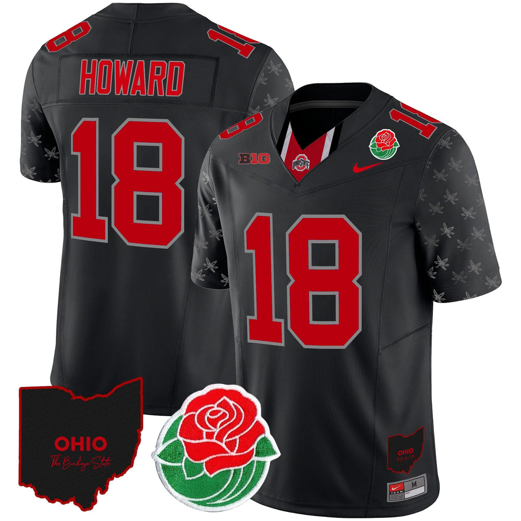 Men's Ohio State Buckeyes Rose Bowl Vapor Limited Jersey - All Stitched