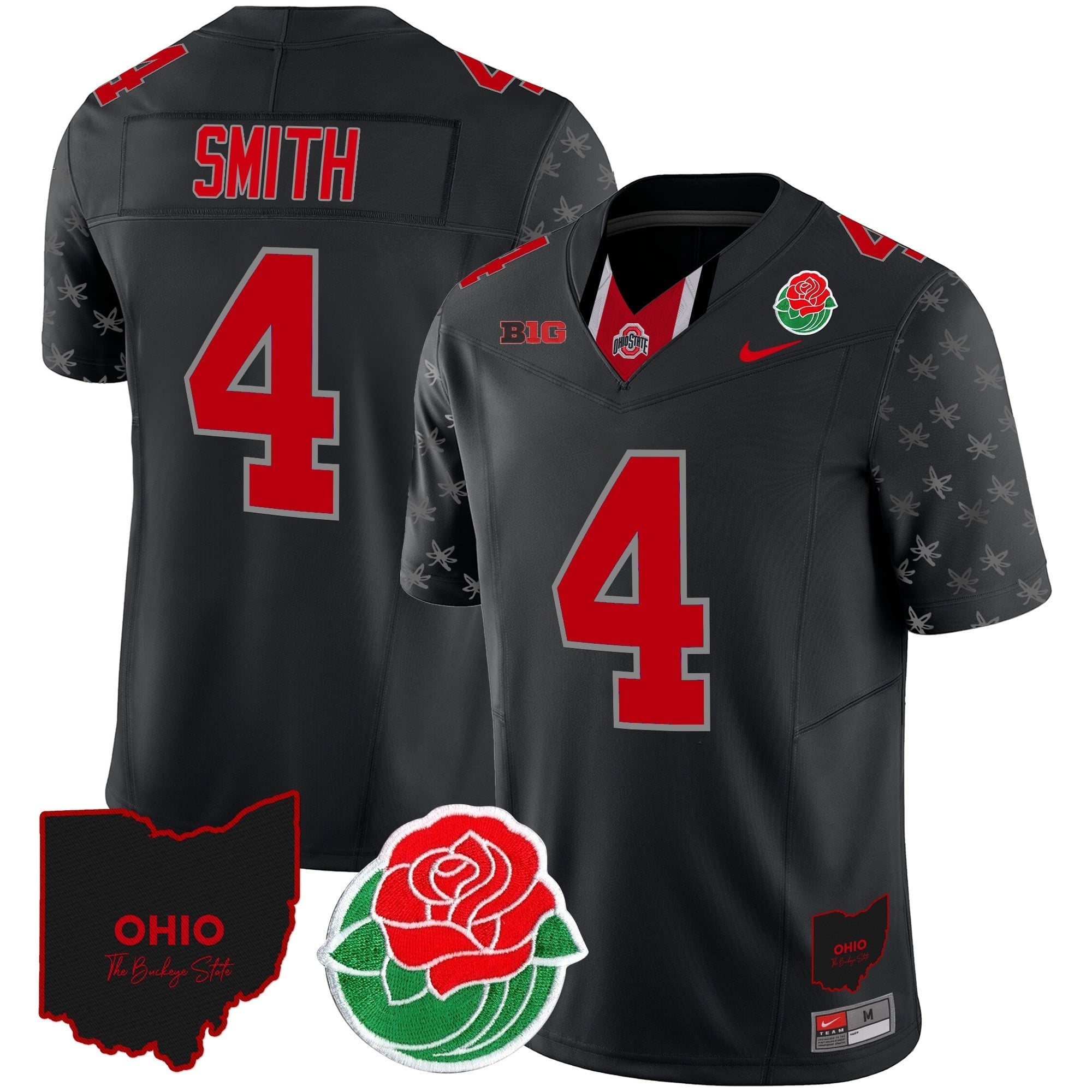 Men's Ohio State Buckeyes Rose Bowl Vapor Limited Jersey - All Stitched
