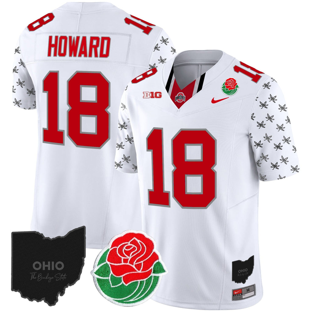 Men's Ohio State Buckeyes Rose Bowl Vapor Limited Jersey - All Stitched