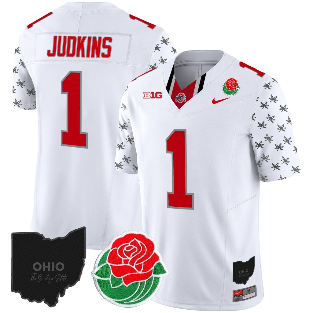 Men's Ohio State Buckeyes Rose Bowl Vapor Limited Jersey - All Stitched