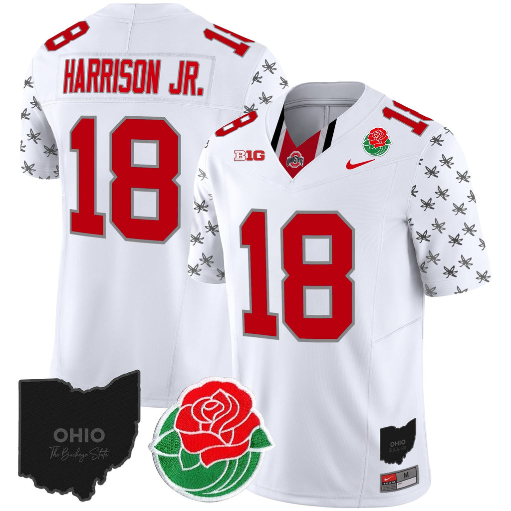 Men's Ohio State Buckeyes Rose Bowl Vapor Limited Jersey - All Stitched