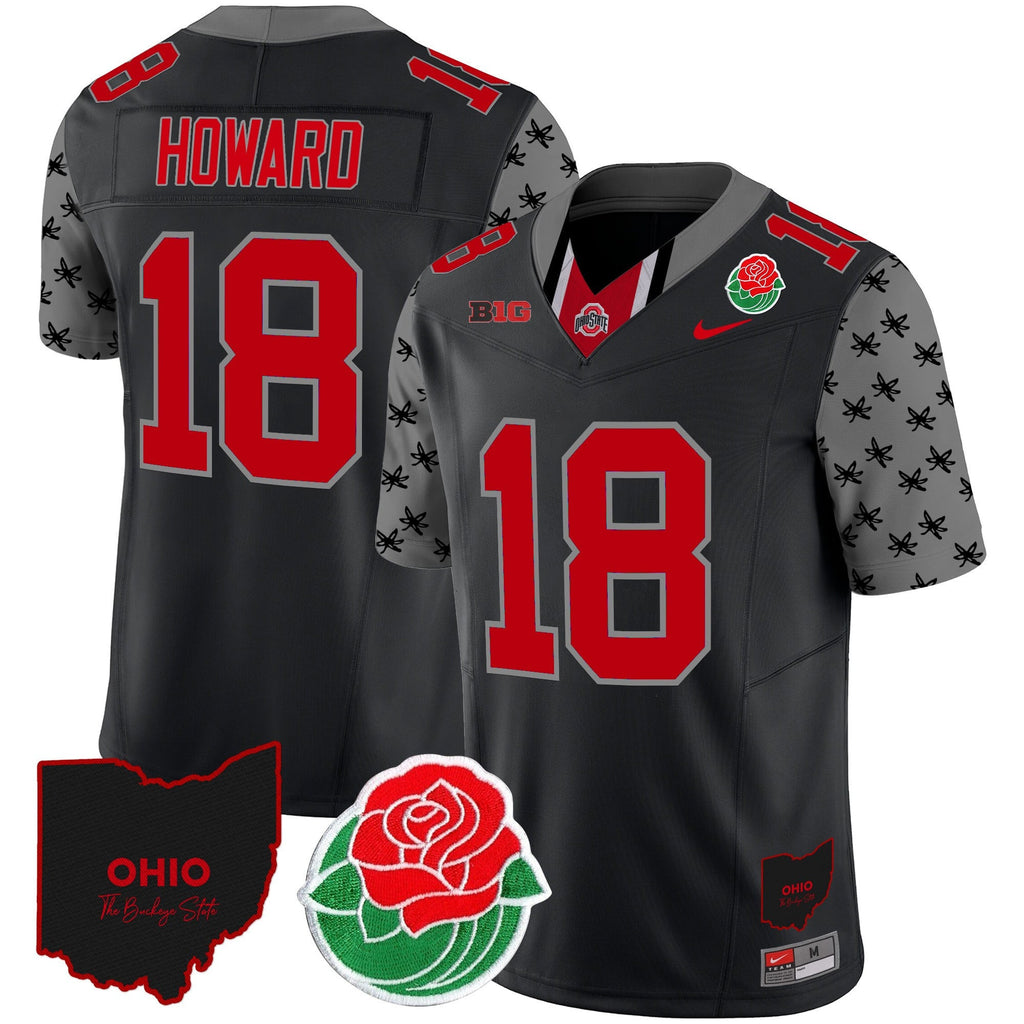 Men's Ohio State Buckeyes Rose Bowl Vapor Limited Jersey - All Stitched