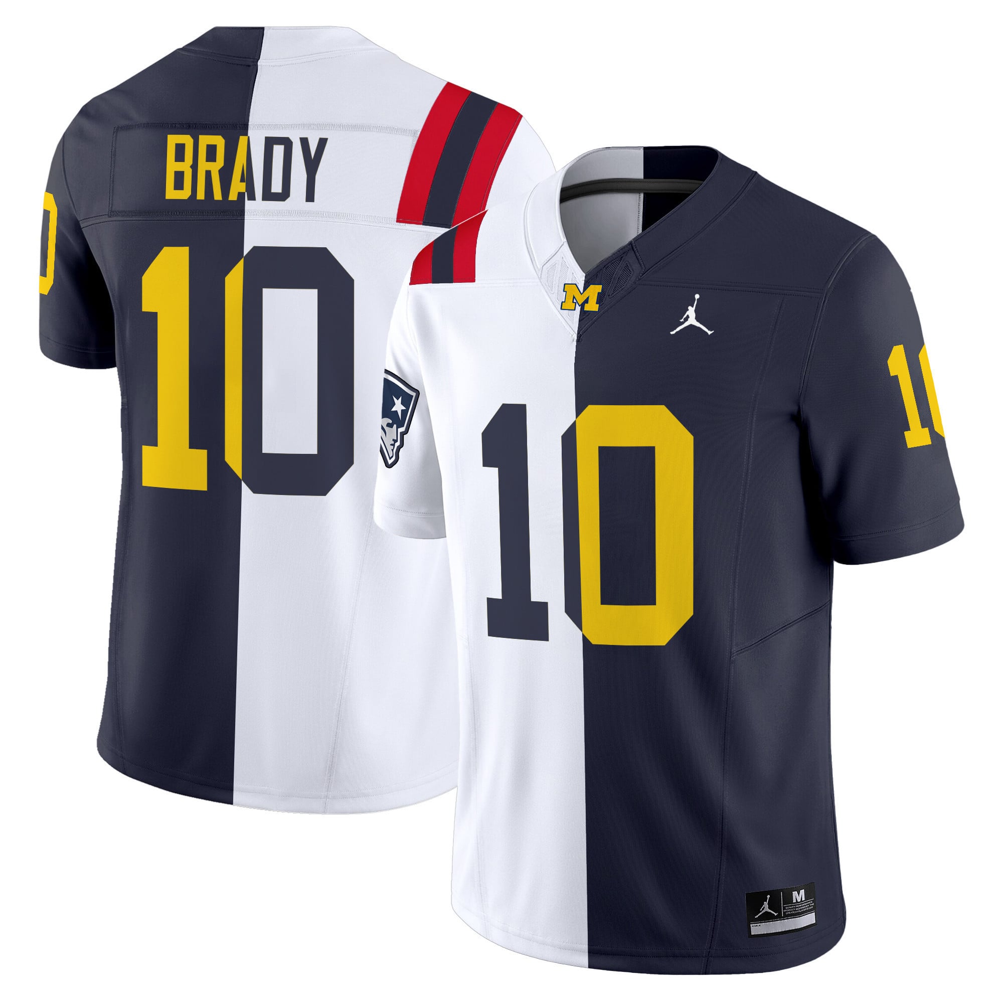 Michigan Wolverines Split Vapor Limited Jersey V2 - All Stitched