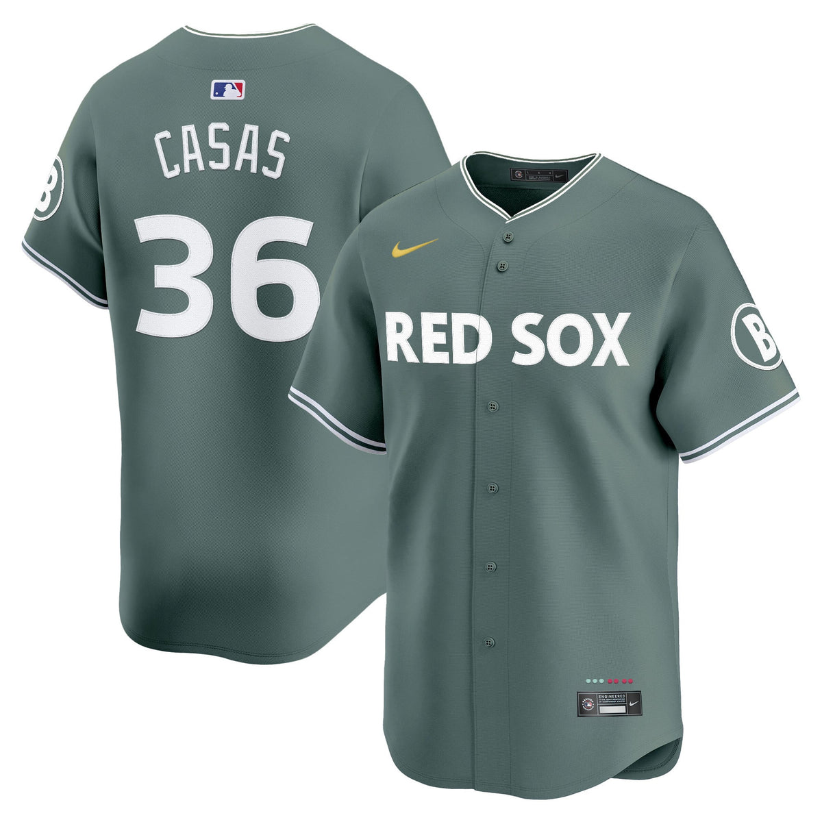 Boston Red Sox 2025 City Connect Vapor Premier Limited Jersey - All Stitched