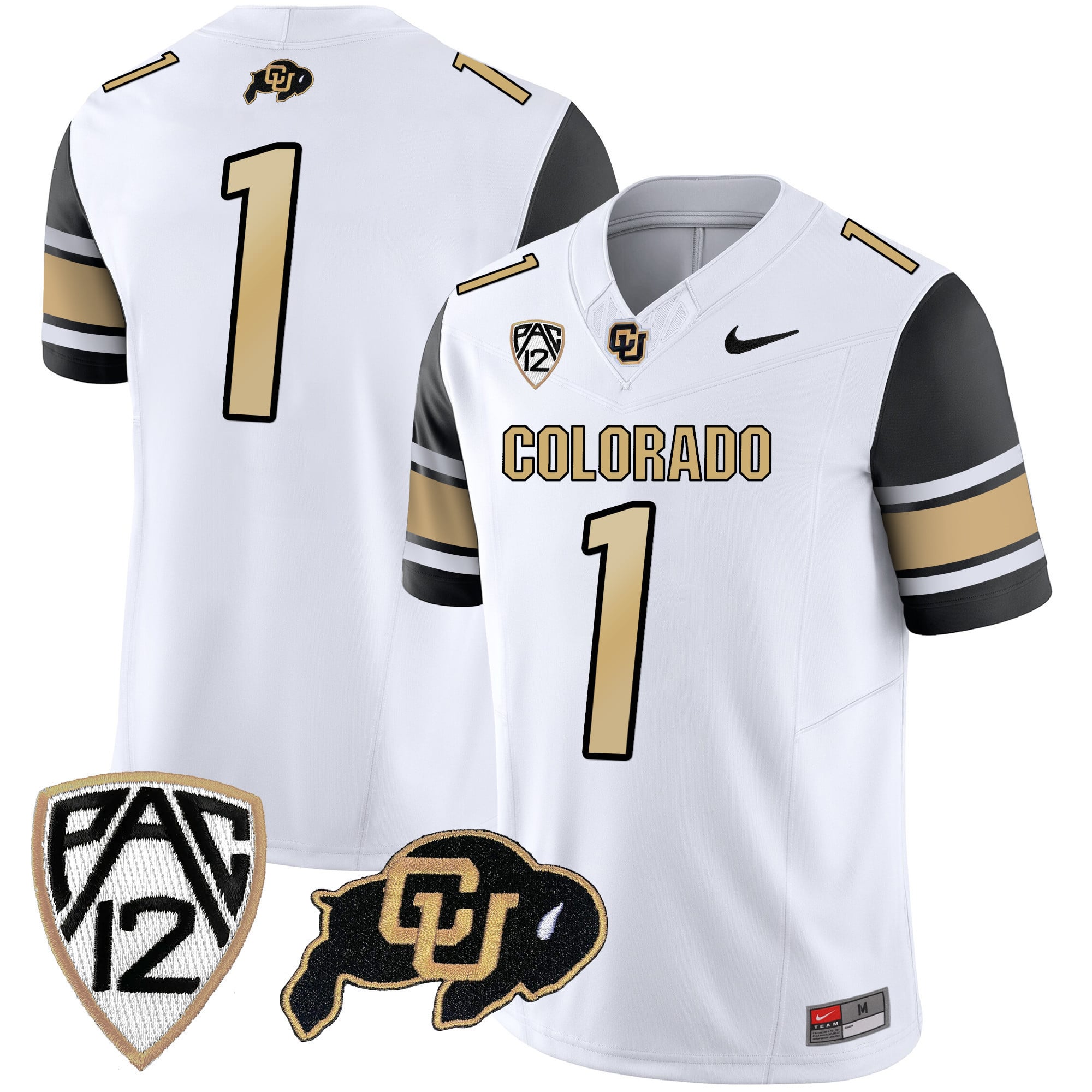 Men's Colorado Buffaloes Vapor Limited Jersey V3 - All Stitched