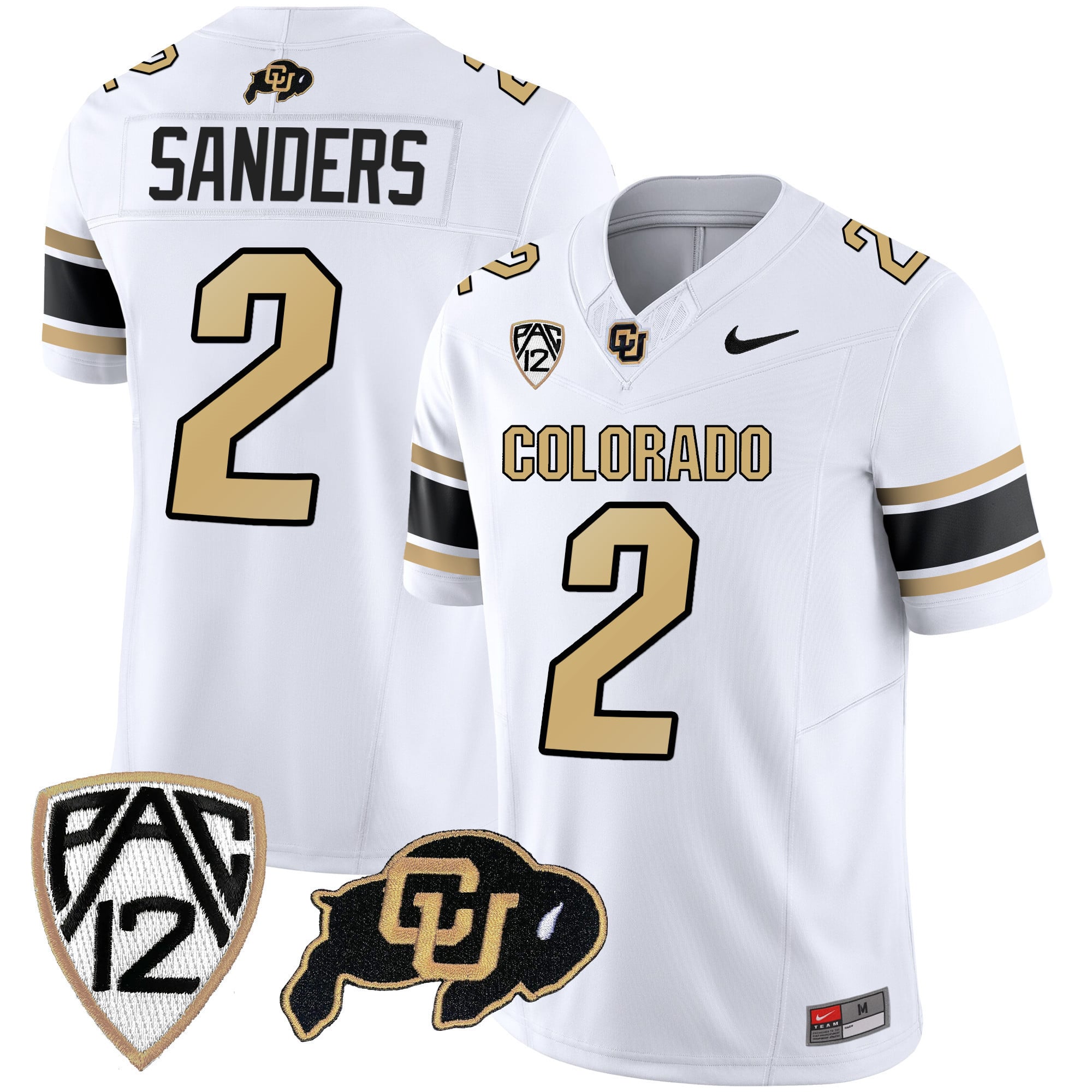 Men's Colorado Buffaloes Vapor Limited Jersey V3 - All Stitched