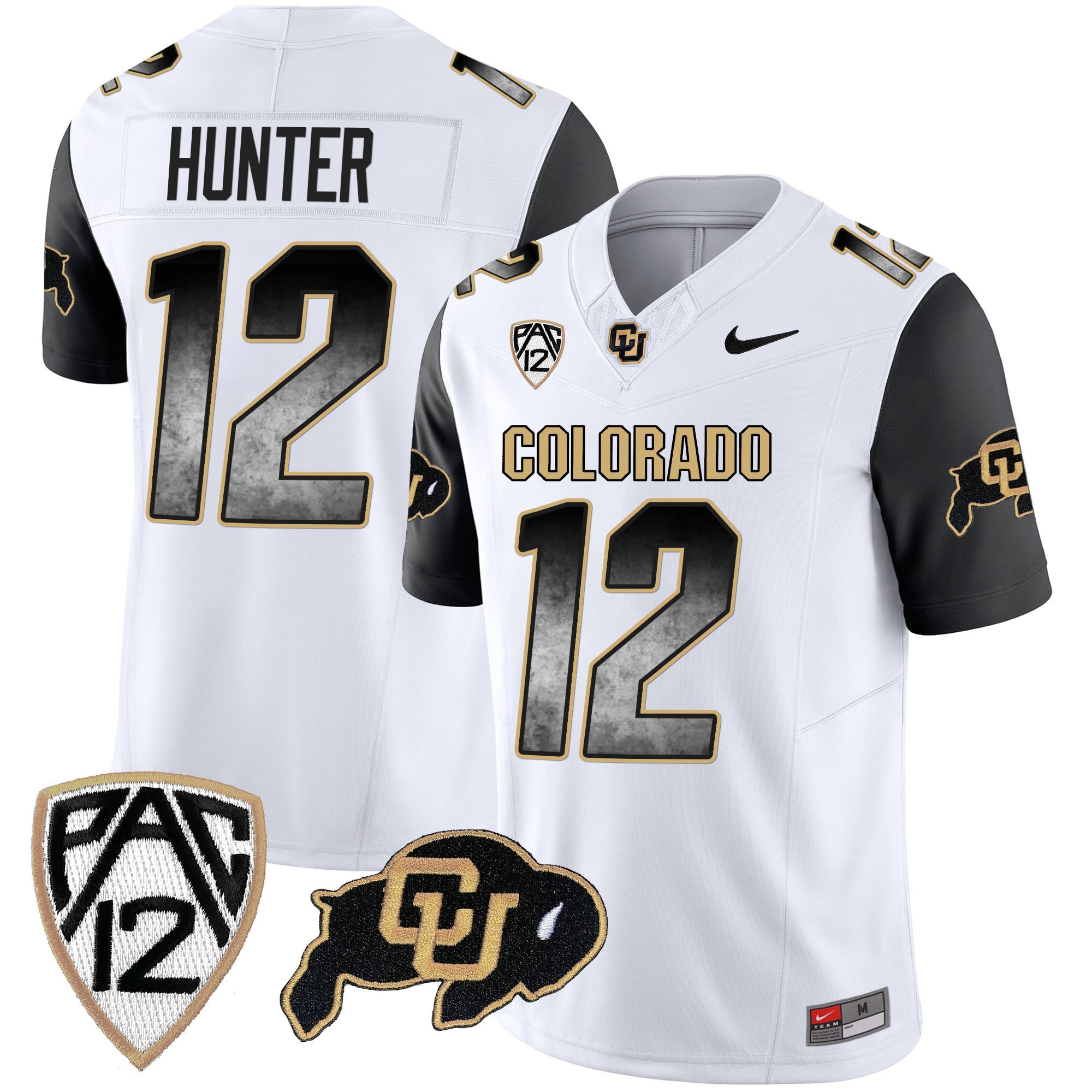 Men's Colorado Buffaloes Arch Smoke Vapor Jersey - All Stitched